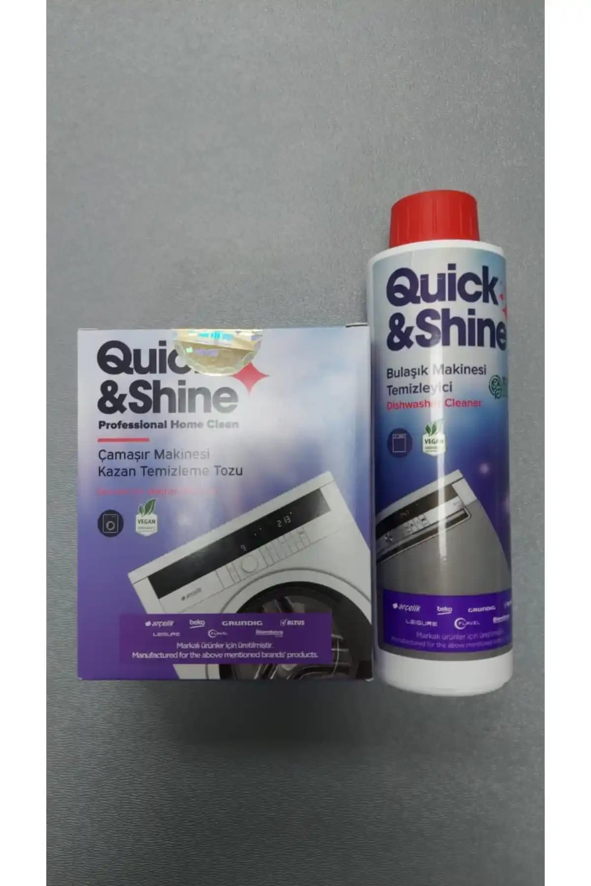 Quick&Shine Çamaşır ve Bulaşık Makinesi Temizleme Seti Detaylı İnceleme