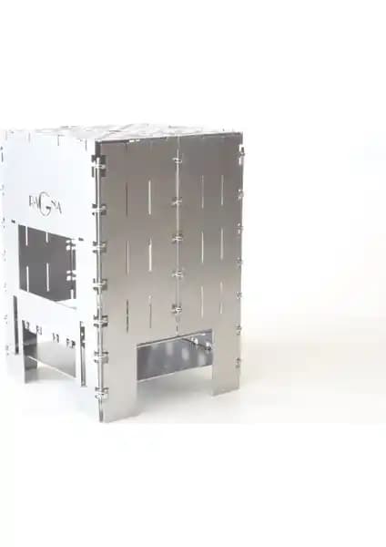 Ragna Menteşeli Ateş Kutusu Büyük Boy Doğa ve Kamp İçin Güvenli ve Pratik Çözüm