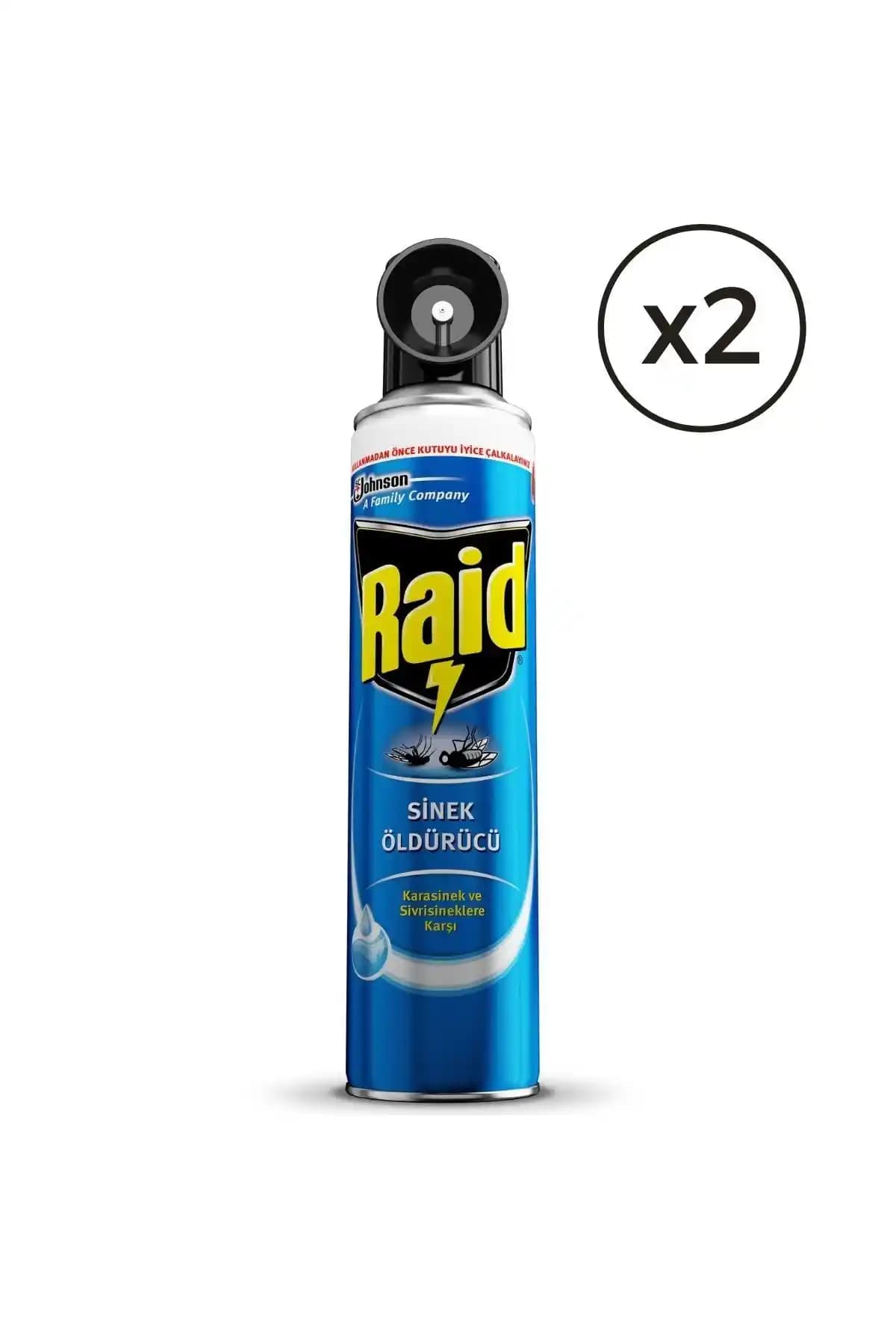 Raid Sinek Öldürücü Sprey 300 ml ile etkili ve güvenli sinek kontrolü çözümleri