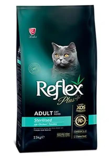 Reflex Plus Tavuklu Yetişkin Kısırlaştırılmış Kedi Maması: Sağlıklı ve Dengeli Beslenme Seçeneği