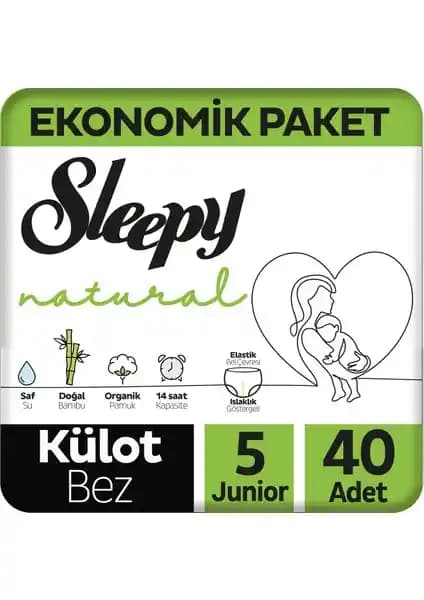 Sleepy Natural Jumbo Külot Bebek Bezi ve Ultra Paket Karşılaştırması 75-90 Karakter