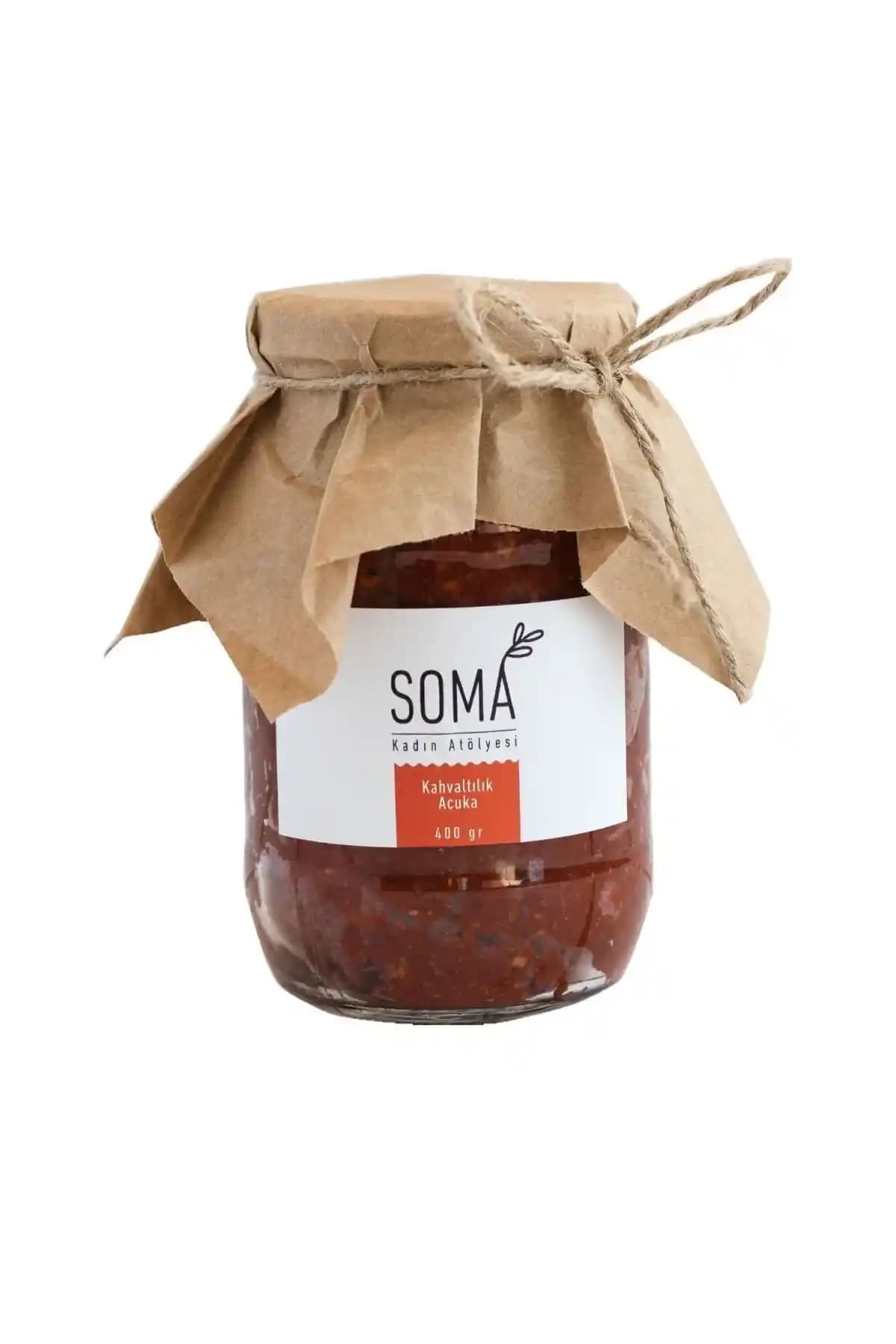 Soma Kadın Atölyesi'nin Doğal ve Katkısız Acuka Kahvaltılık Salça Sosu Öne Çıkan Özellikleri