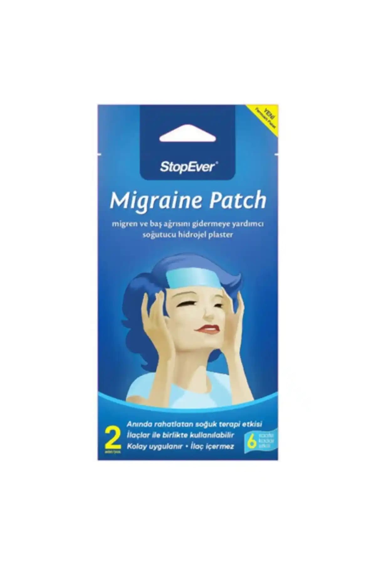 StopEver Soğutucu Bant ile Baş Ağrısı ve Migren Rahatsızlıklarını Pratik Şekilde Hafifletin