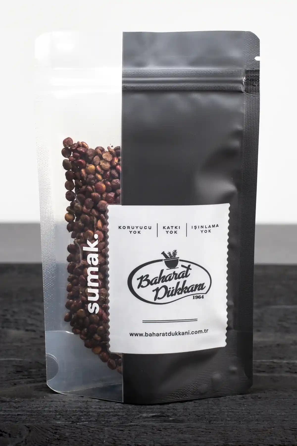 Sumak Tane 50gr Doğal ve Katkısız Baharat, Orta Doğu ve Salatalar İçin Uygun