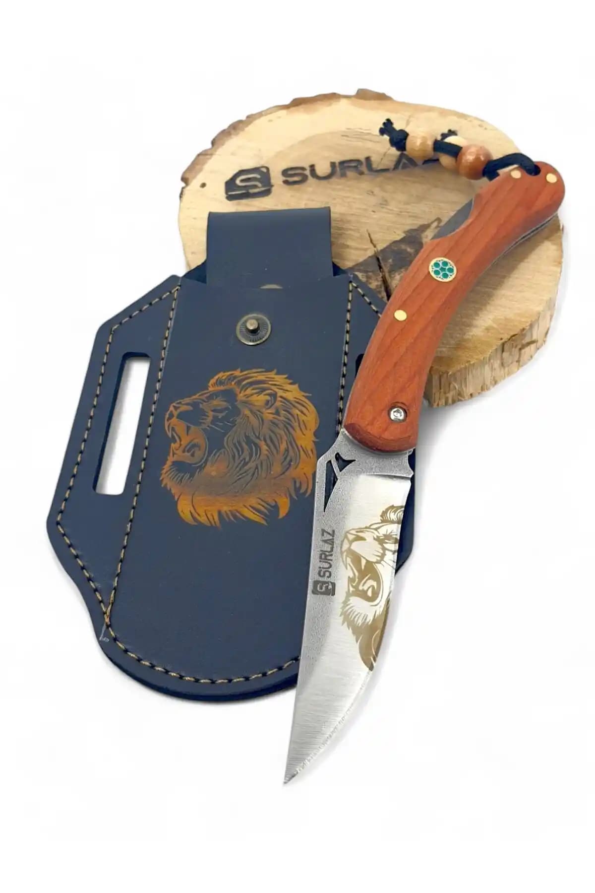 SürLaz Kişiye Özel Kamp Bıçağı: El Yapımı, Dayanıklı ve Estetik Tasarım