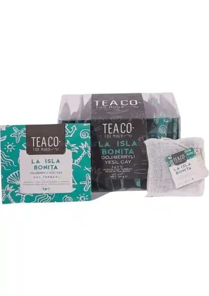 Tea Co Gojiberryli Yeşil Çay: Doğal İçeriklerle Zenginleştirilmiş Sağlıklı ve Ferahlatıcı Bir Çay Seçeneği