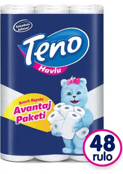 Teno Avantaj Paket Kağıt Havlu Günlük Temizlik ve Hijyen İçin Güvenilir Çözüm