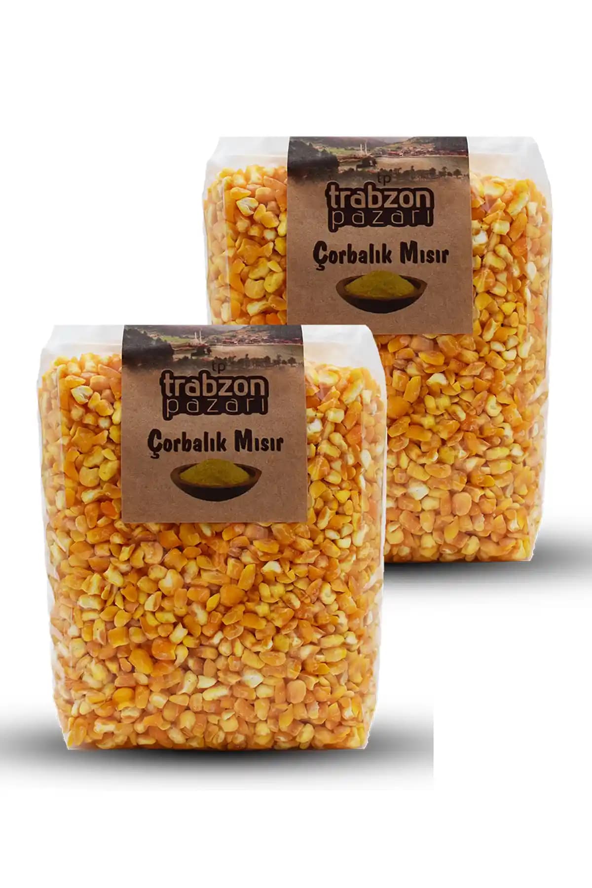 Trabzon Pazarı Ata Tohum Sarı Mısır Yarması Doğal ve Pratik Kullanım İçin Uygun Ürün