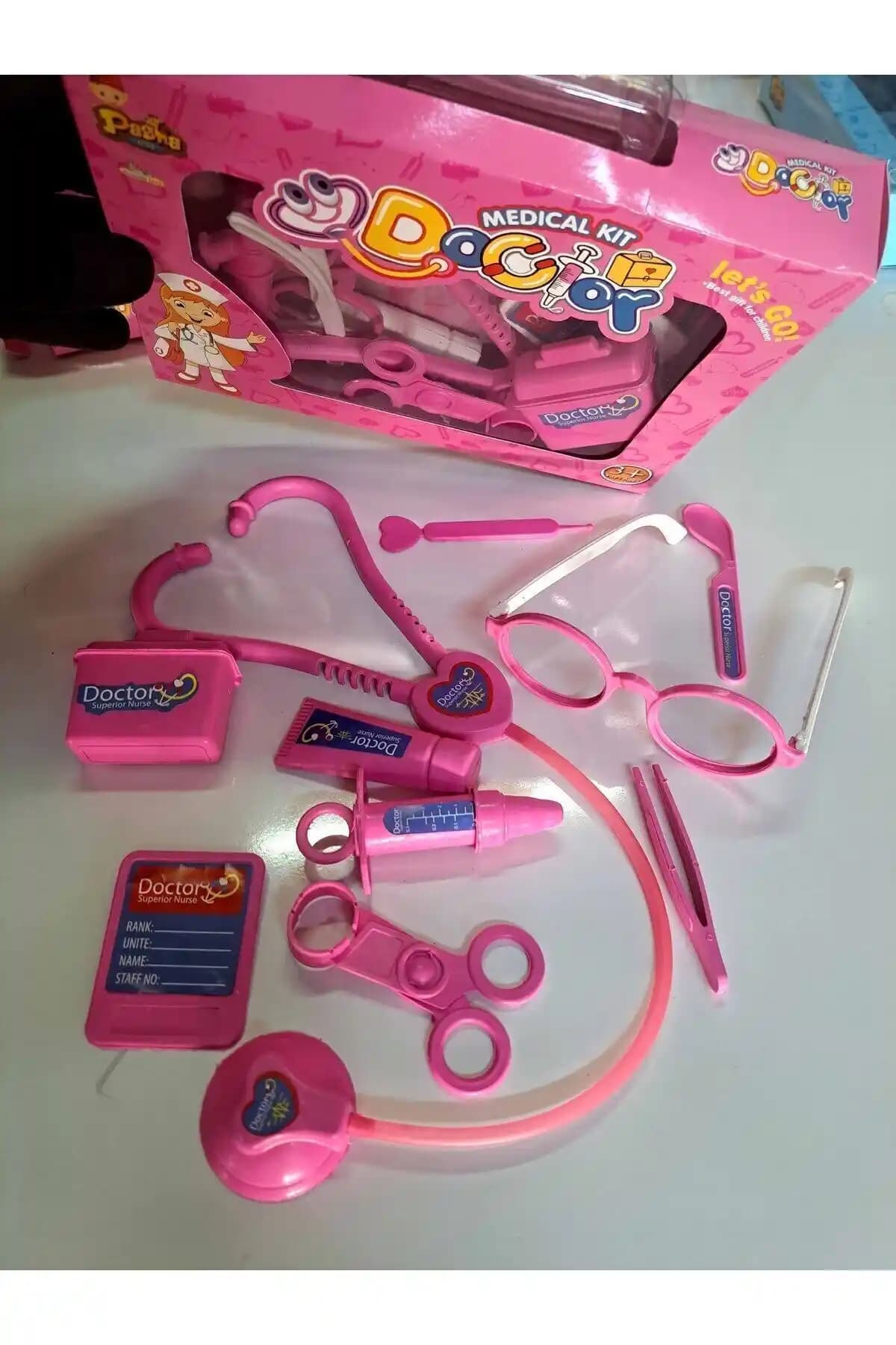 TURKAFONE Çantalı Oyuncak Doktor Seti: Eğlenceli ve Öğretici Rol Yapma Oyunu