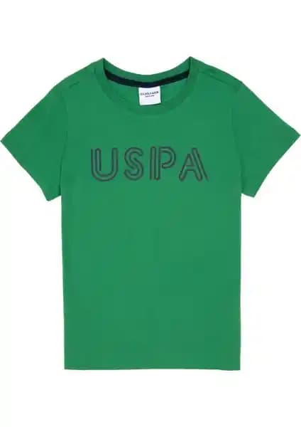 U.S. Polo Assn. Erkek Çocuk Yeşil Tişört: Günlük Şıklık ve Rahatlık Sunan Modern Tasarım