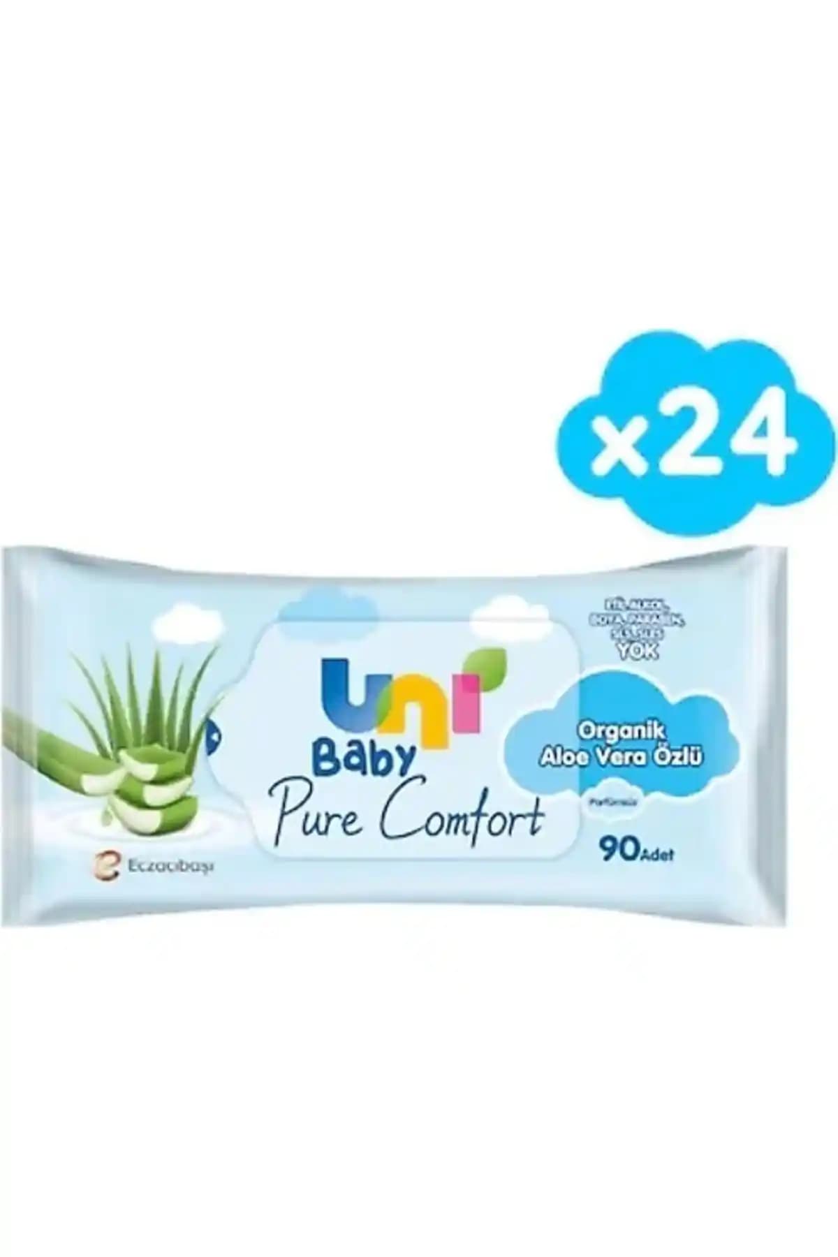 Uni Baby Pure Comfort Bebek Islak Mendil: Günlük Hijyen ve Konfor İçin Uygun Çözüm