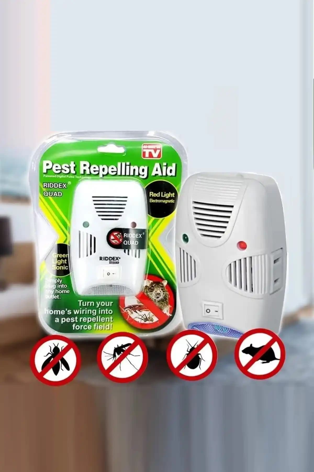 Unquem Riqqex Quad XLF103 Ultrasonik Fare ve Sıçan Kovucu Teknolojisi