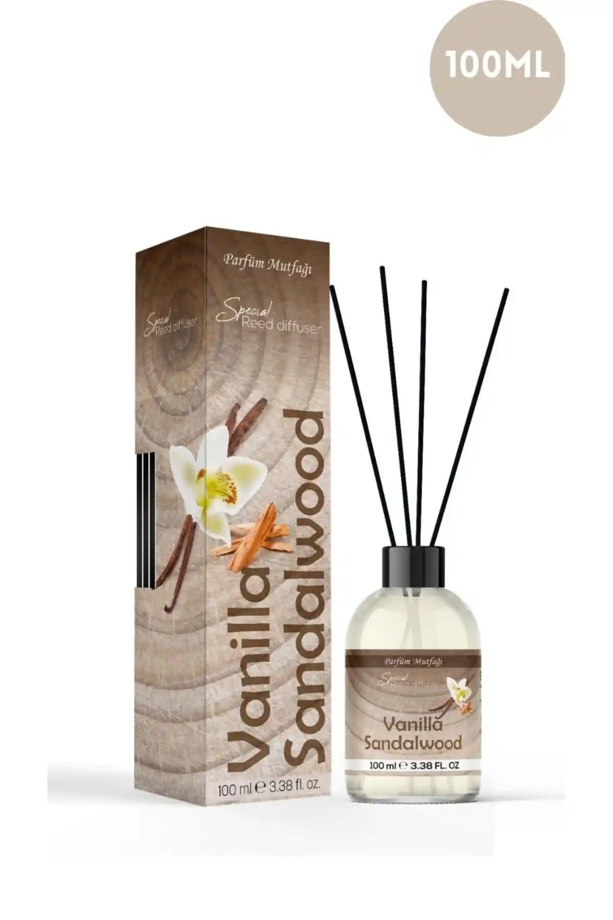 Vanilya Sandal Bambu Çubuklu Ortam Kokusu: Ev Atmosferinizi Güzelleştiren Doğal Koku Seçeneği