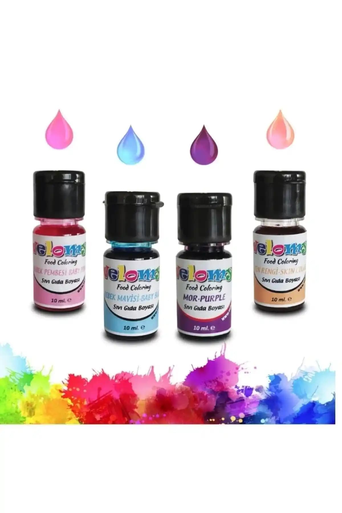 Velomy Bebek Renkli Su Bazlı Gıda Boyası İncelemesi ve Kullanım Alanları