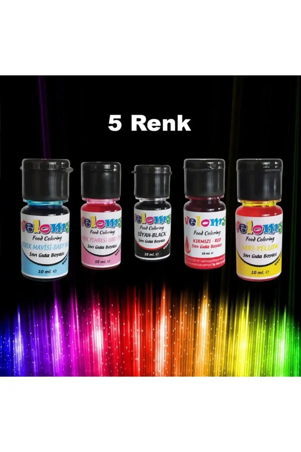 Velomy Su Bazlı Renkli Gıda Boyası İncelemesi ve Kullanım Alanları