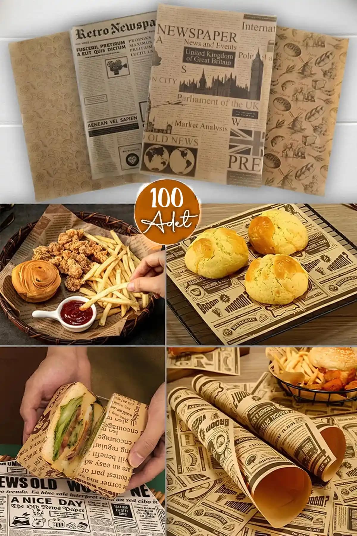 Vigentino Kendinden Desenli Yağlı Kağıt: Estetik ve Fonksiyonellik Bir Arada