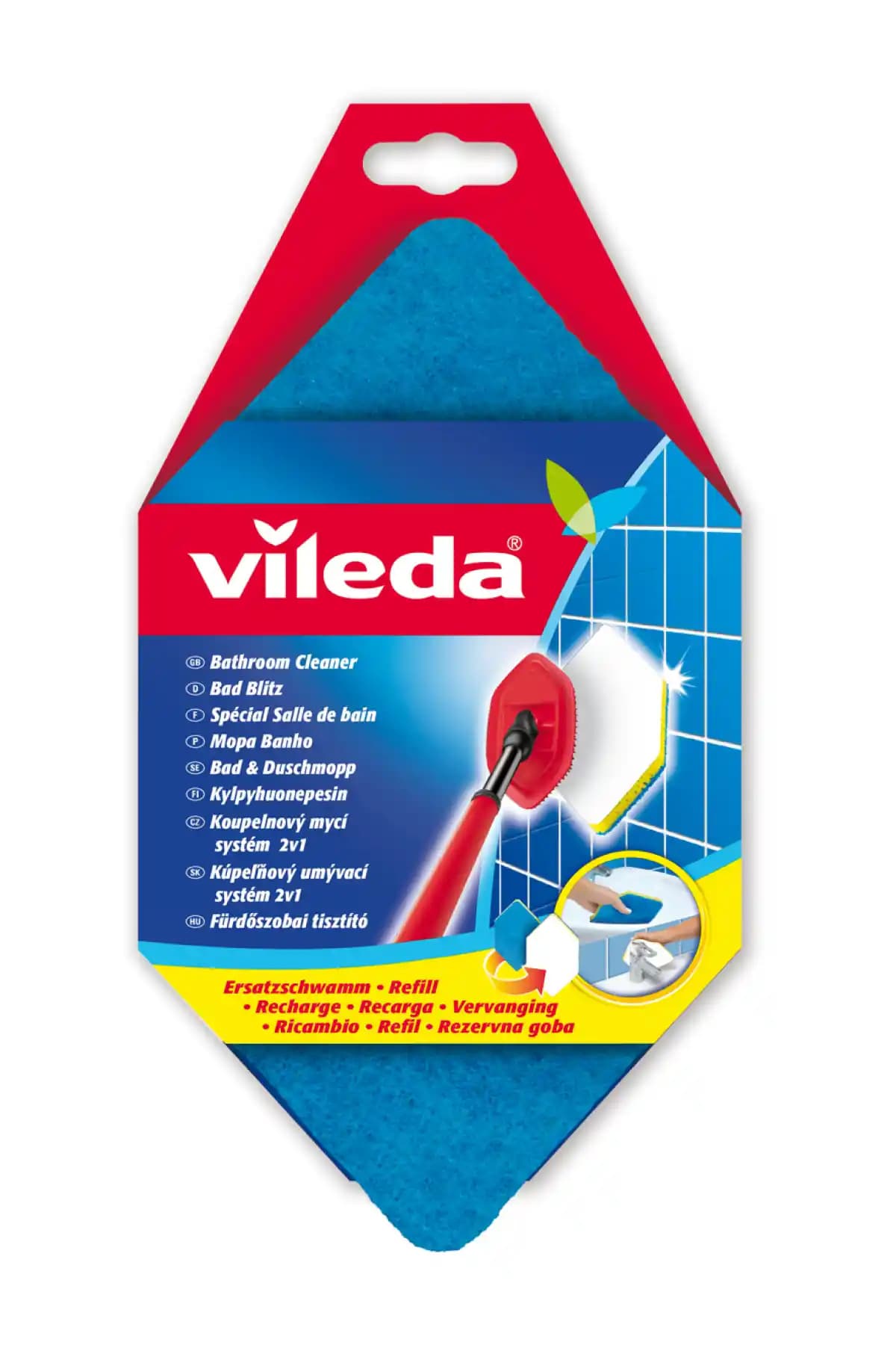 Vileda Seramik ve Banyo Temizleyici Yedek Başlıkları Pratik ve Etkili Temizlik Çözümü