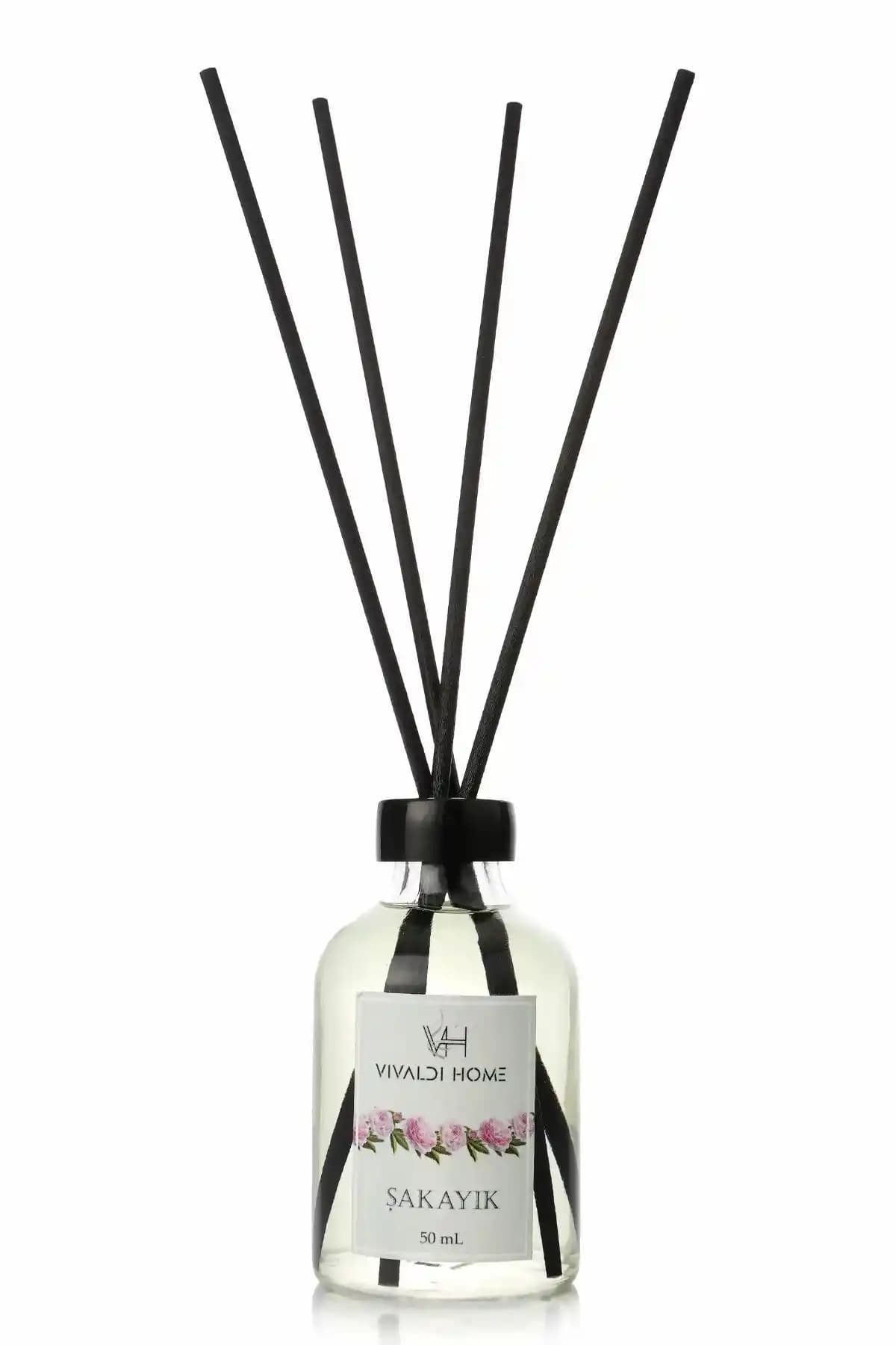 Vivaldi Home Şakayık Çiçeği Çubuklu Oda Kokusu Doğal ve Ferah Atmosfer Yaratıcı Ürün