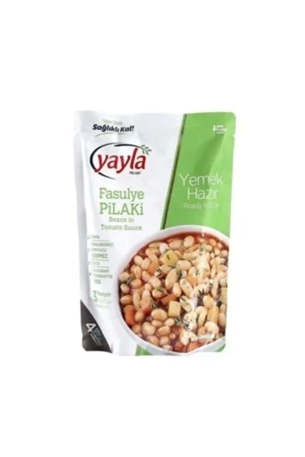 Yayla Hazır Yemek Fasulye Plaki 400 gr: Geleneksel Lezzetin Modern Sunumu