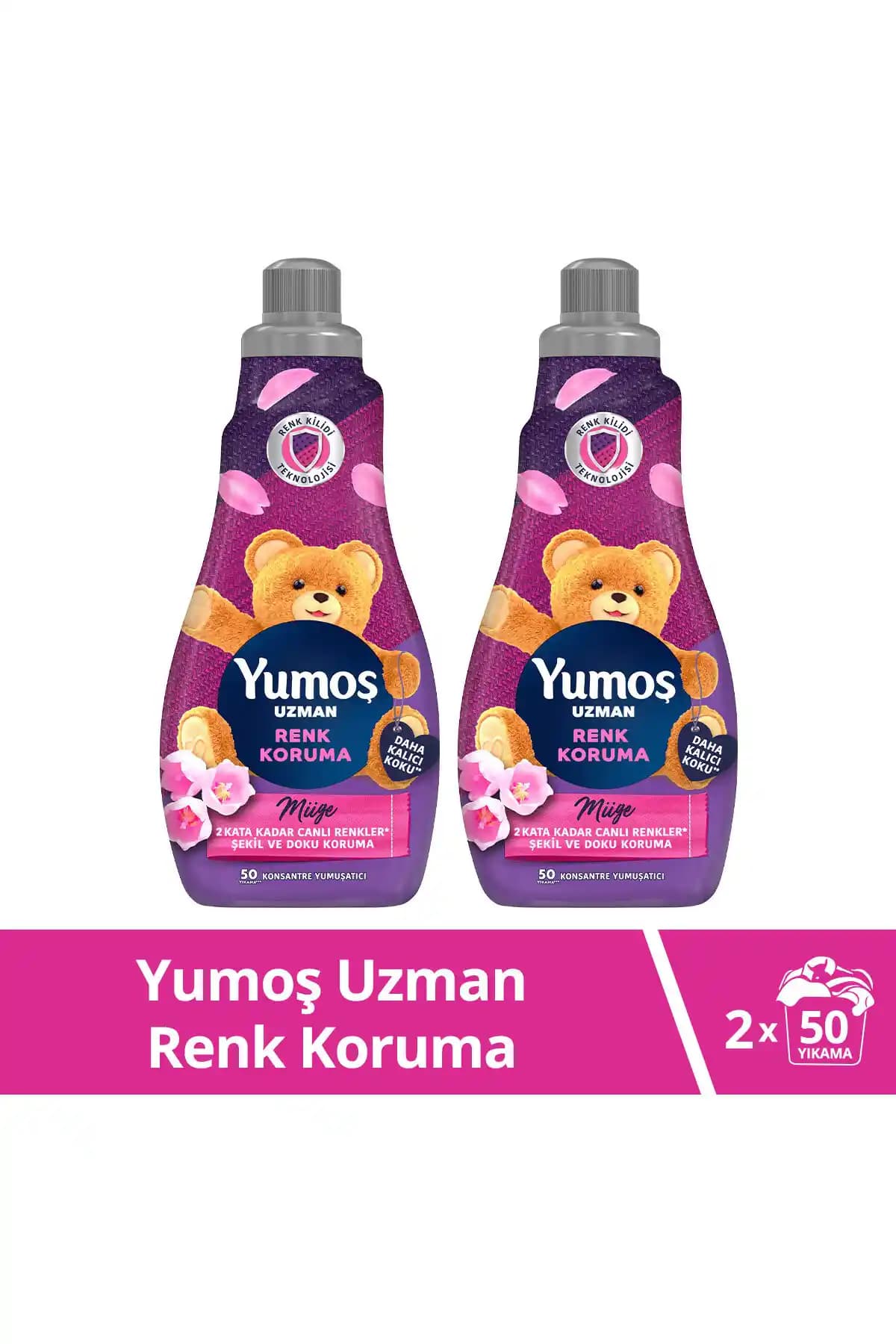 Yumoş Uzman Renk Koruma Konsantre Yumuşatıcı: Renkleri Koruyan ve Yumuşak Çamaşırlar İçin