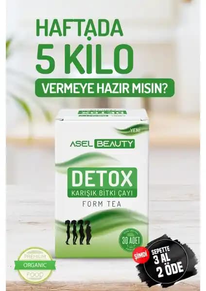 Asel Bitkisel Detox Form Zayıflama Çayı: Doğal ve Etkili Kilo Kontrolü İçin Güvenilir Çözüm