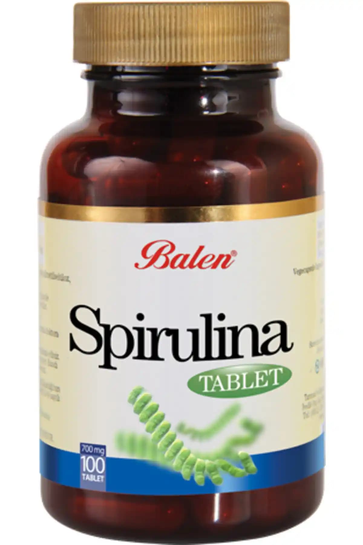 Balen Spirulina Tablet Doğal Sağlık Takviyesi ve Günlük Enerji Desteği