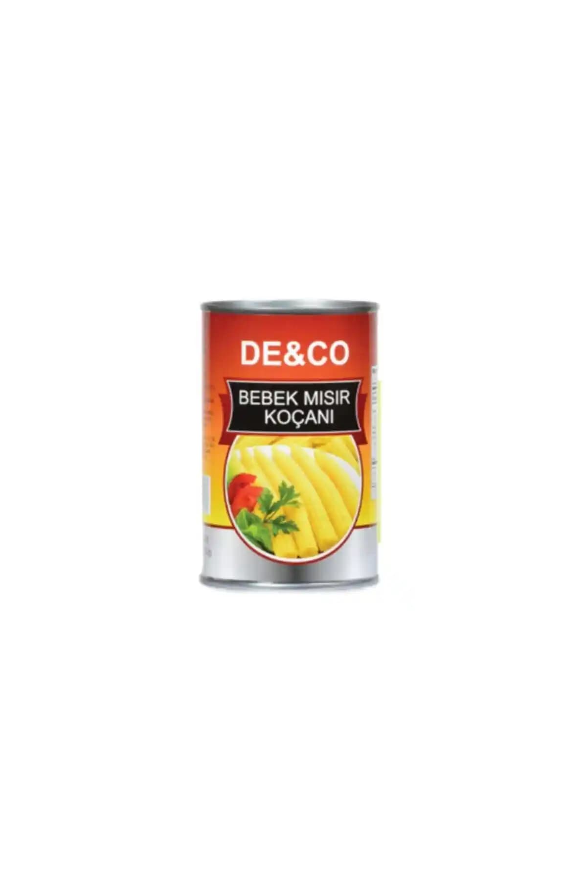 Deco Bebek Mısır Koçanı 425 Gram Doğal ve Lezzetli Atıştırmalık ve Yemek Malzemesi