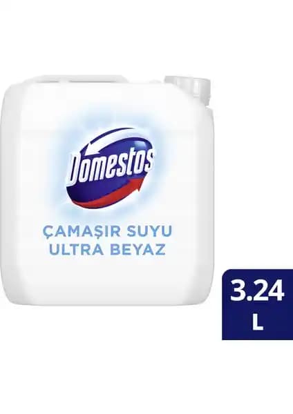 Domestos Çamaşır Suyu Ultra Beyaz ile Ev Temizliğinde Güçlü ve Güvenilir Performans