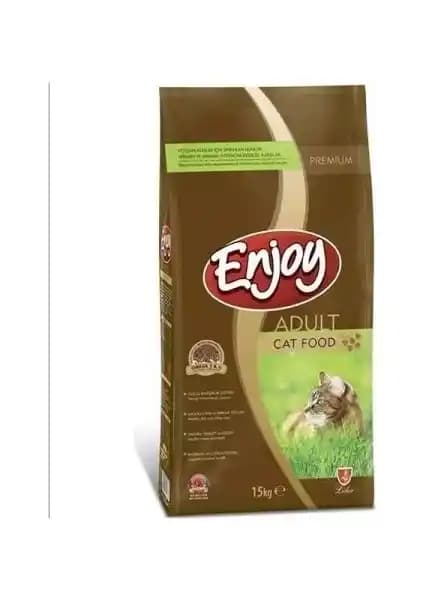 Enjoy Tavuklu Yetişkin Kedi Maması 15 kg ile sağlıklı ve ekonomik kedi beslenmesi seçeneği