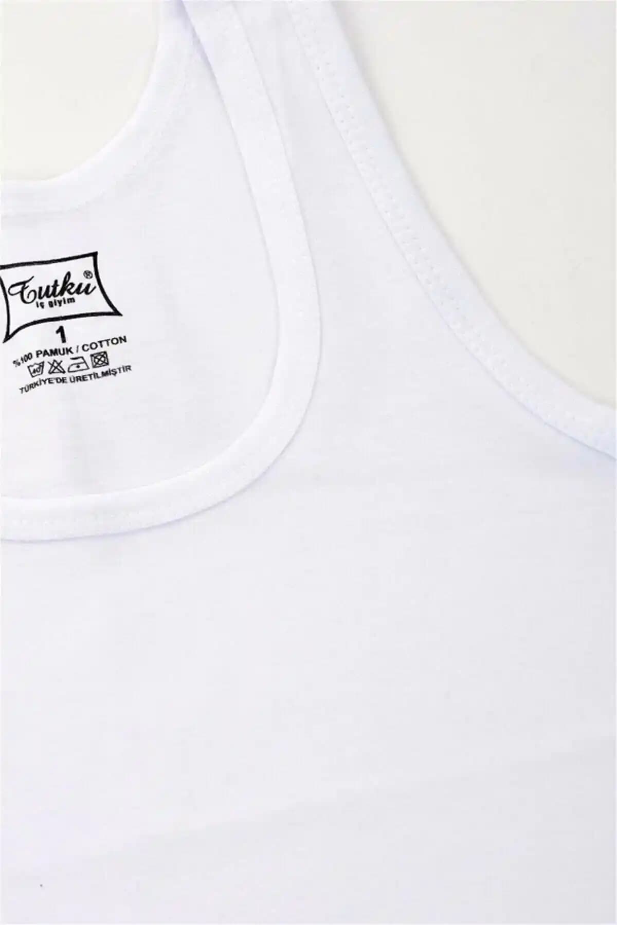 Erkek Çocuklar İçin Pamuklu 6'lı Atlet Seti Konfor ve Şıklık Sunar