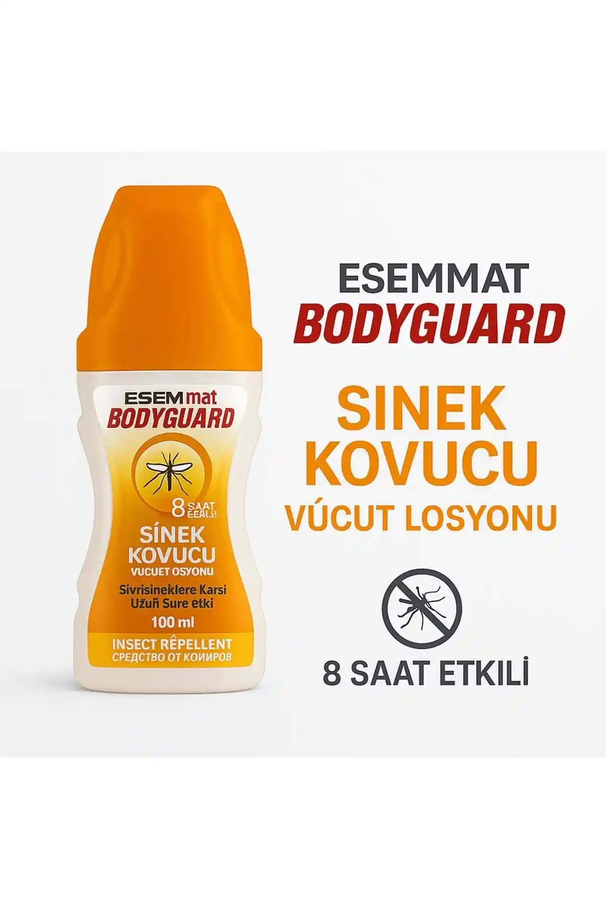 Esemmat BOYGUARD Kovucu Losyon 100ml: Güçlü ve Cilt Dostu Böcek Koruyucu Losyon