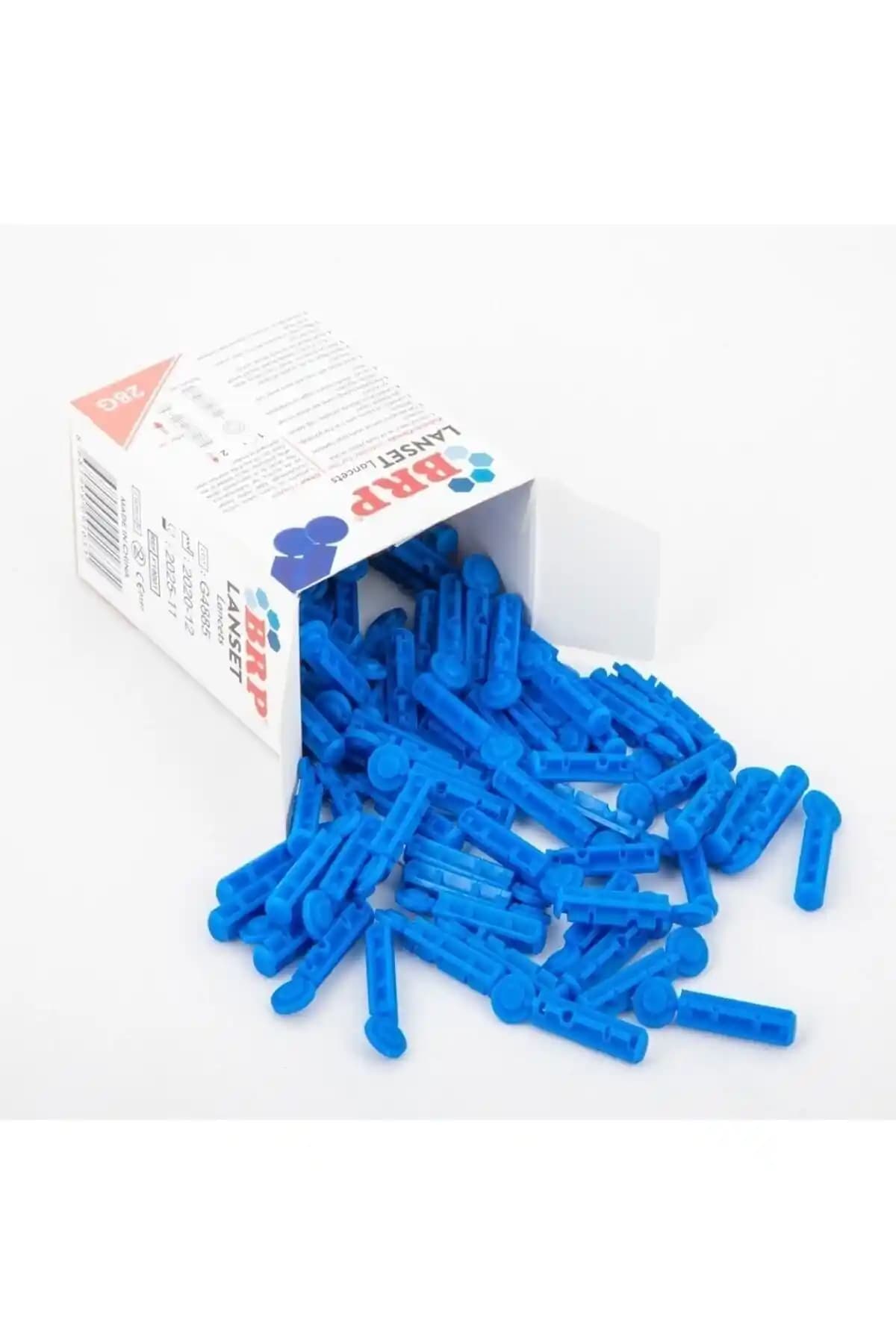 Genel Markalar Lanset Parmak Kan Alım Iğnesi 100'lü 28g Steril ve Güvenilir Kullanım İçin