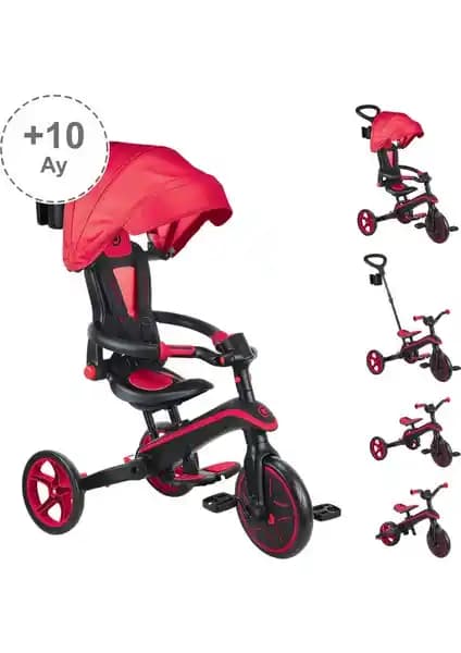 Globber Explorer 4in1 ve Prego Happy Dino Plus çocuk bisikletleri karşılaştırması