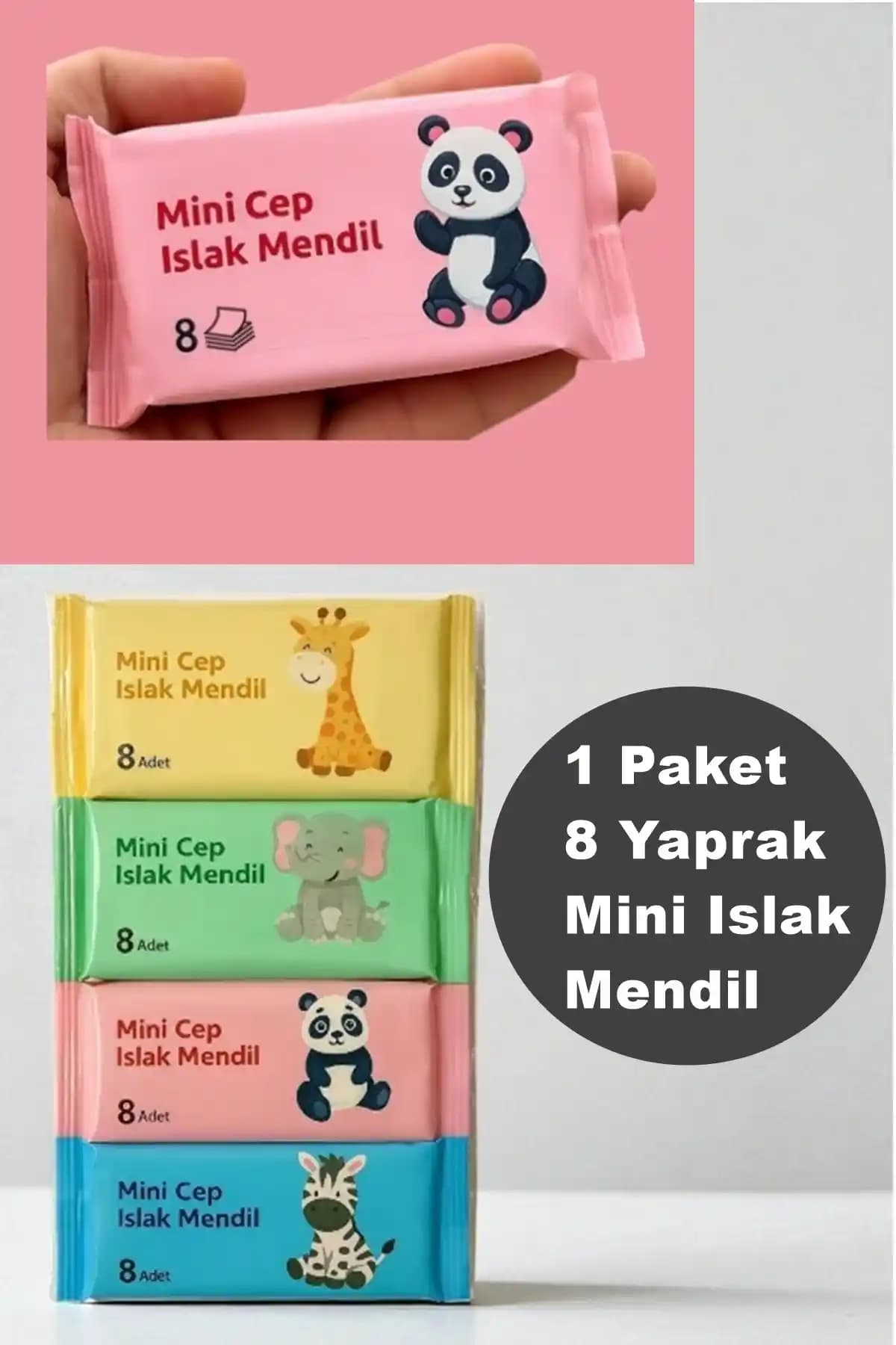 Kitchen Beauty Mini Islak Mendil Paketi: Günlük Hijyen ve Temizlik İçin Pratik Çözüm