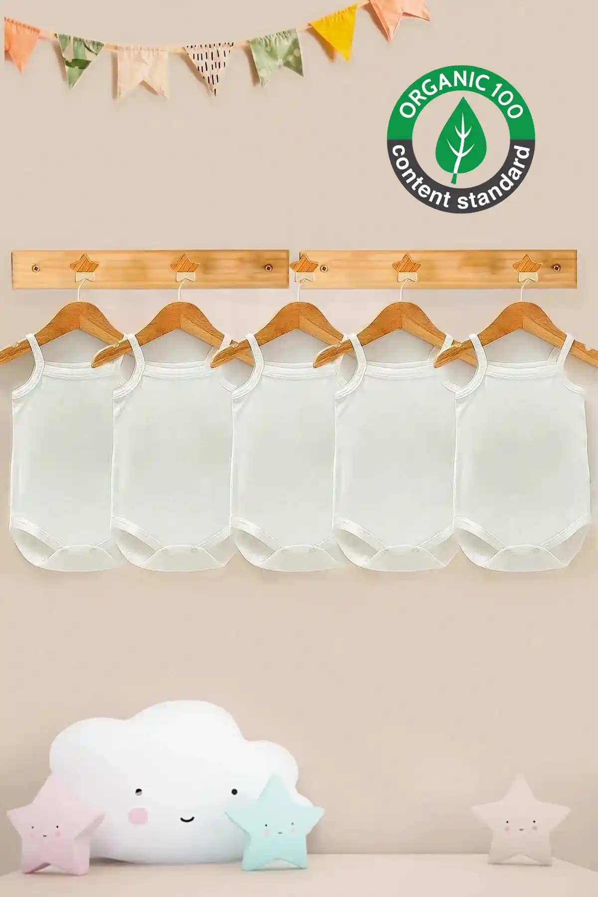 Lilabio %100 Organik Pamuklu Bebek Body Sağlıklı ve Konforlu Bebek Giyim Alternatifi