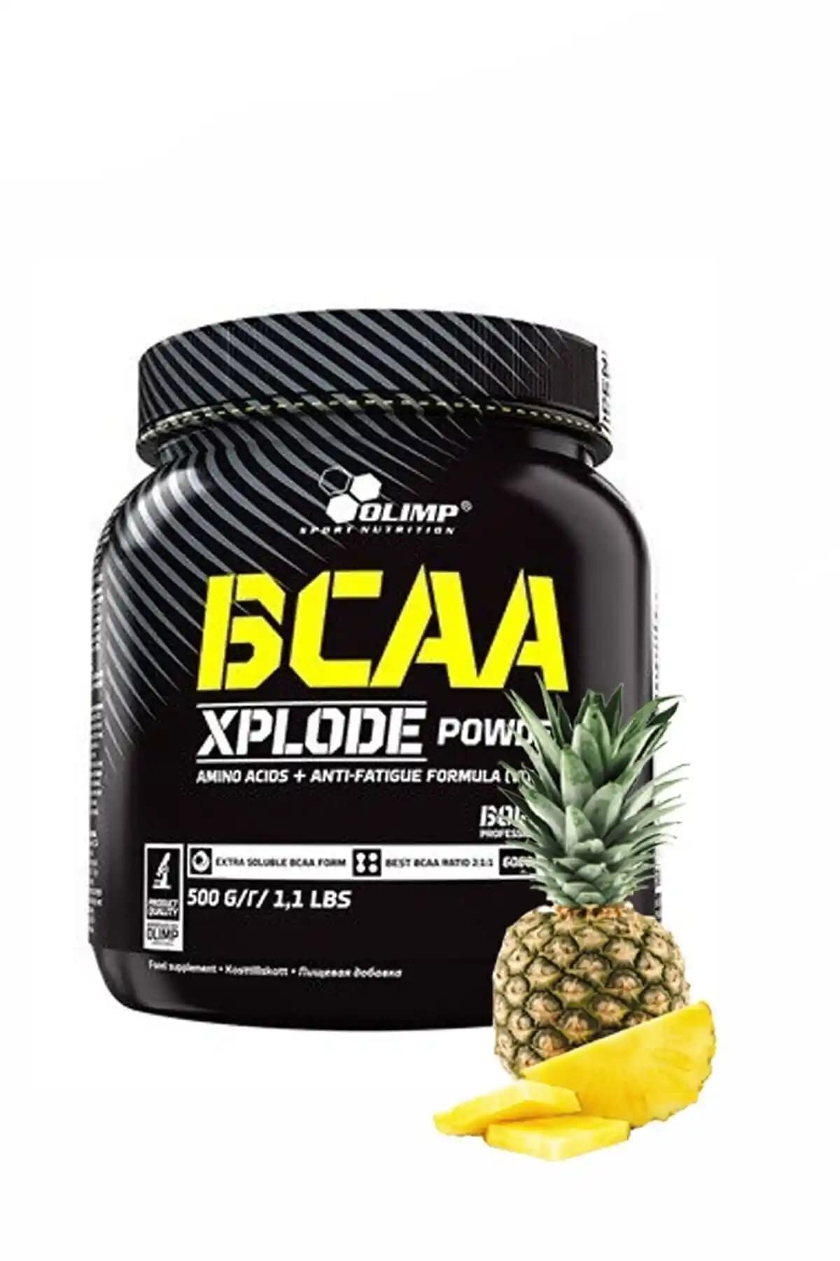 Olimp BCAA Xplode 500 Gr Ananas Aromalı Amino Asit Takviyesi Spor Performansını Artırır