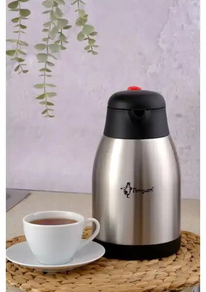 Penguen Marka Paslanmaz Çelik Termos Karşılaştırması 2 ve 3 Litre Modelleri