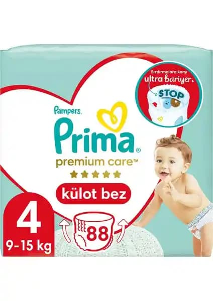 Prima Premium Care Külot Bebek Bezi Karşılaştırması: 4 ve 6 Beden Modellerinin Özellikleri