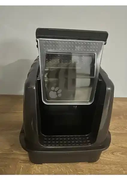 Retro Art Design Comanchero Kapalı Kedi Tuvaleti: Estetik ve Fonksiyonellik Bir Arada