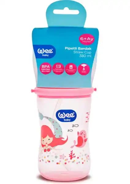 Wee Baby Pipetli Bardaklar Karşılaştırması 380 ml ve 300 ml Modelleri