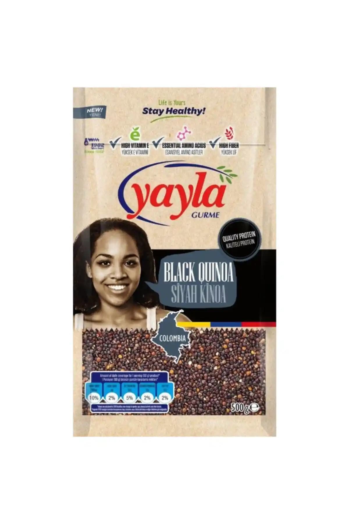 Yayla Gurme Siyah Kinoa 500 Gr: Sağlıklı ve Lezzetli Alternatif