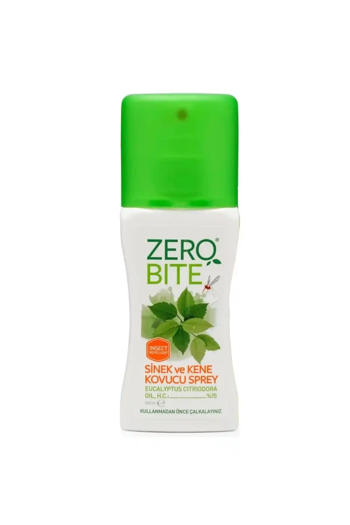ZeroBite Bitki Özlü Sinek ve Kene Kovucu Sprey 100 ml Doğal ve Güvenli Böcek Koruma Çözümü