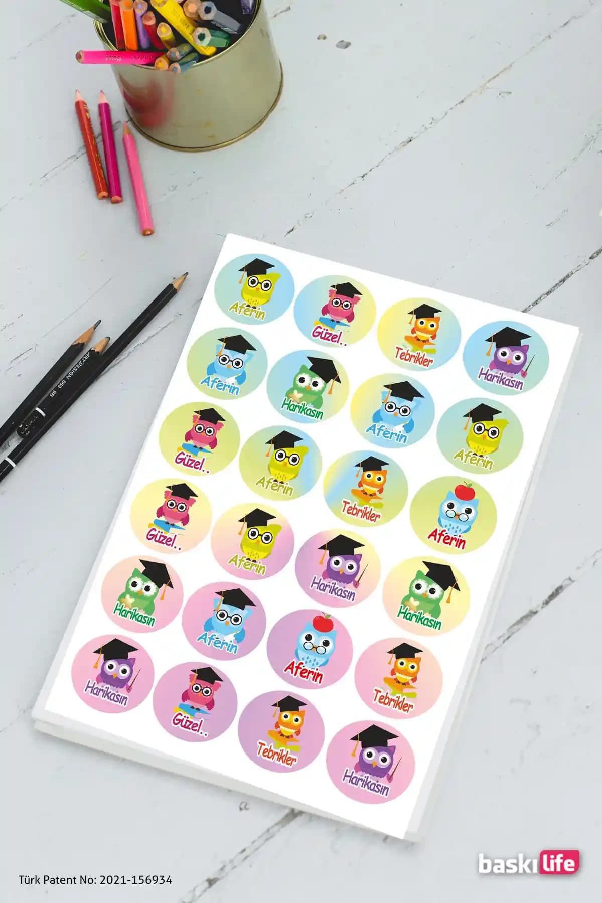 Baskı Life Ödev Etiketleri Karşılaştırması: Baykuş ve Aferin Sticker Ürünlerinin Özellikleri