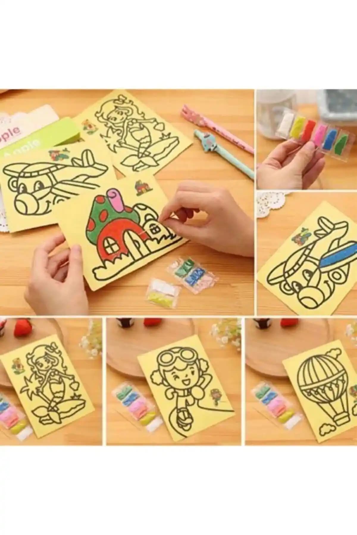 Çocuklar İçin Kum Boyama Setleri Karşılaştırması: Dem Ticaret ve Genel Markalar