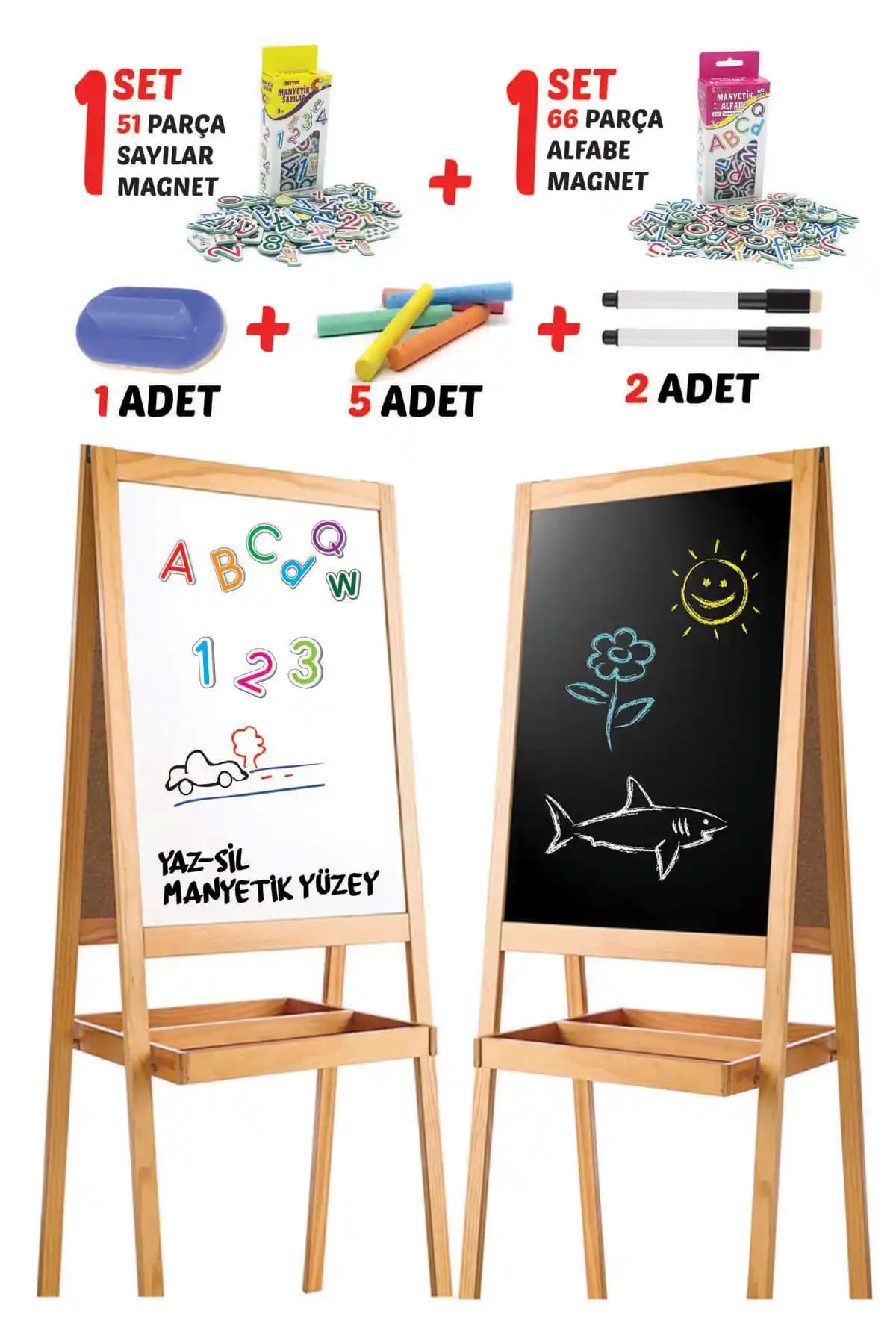 Çocuklar İçin Manyetik Yazı Tahtaları Karşılaştırması ve Özellikleri