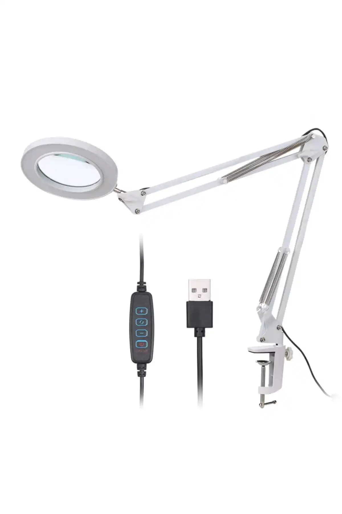 DailyTech Çok İşlevli Masa Üstü Katlanabilir 5/8x Işıklı Büyüteç İnceleme ve Kullanım Rehberi