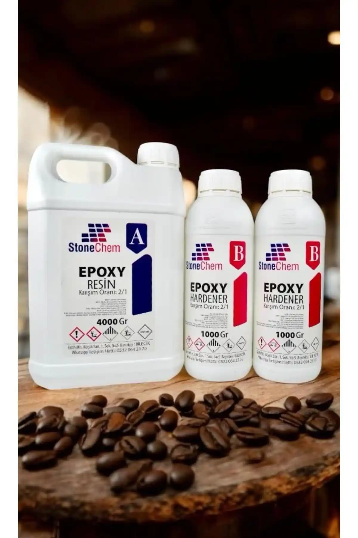 Genel Markalar Ultra Şeffaf Epoksi Reçine ile Yüksek Kalite ve Çok Yönlü Uygulama İmkanı