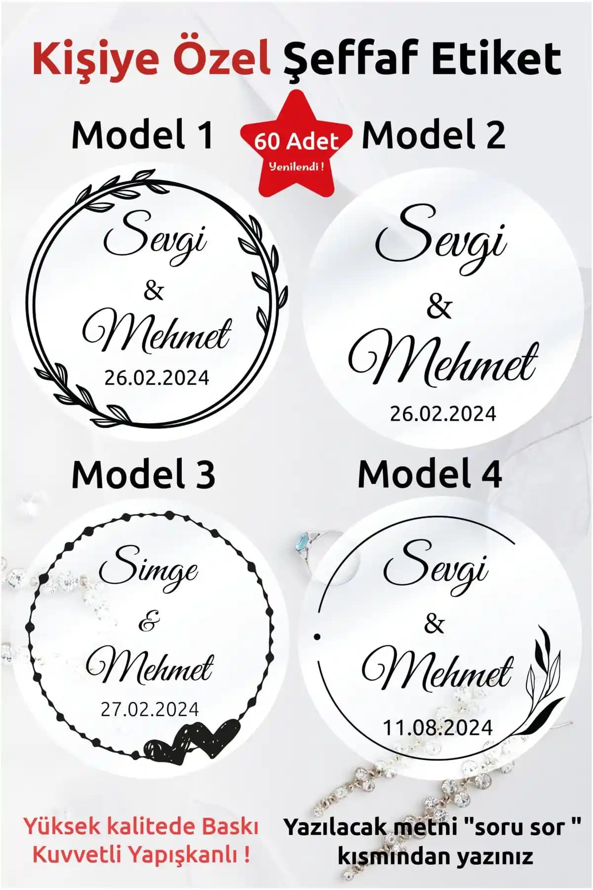 İki Popüler Kişiye Özel Şeffaf Etiketin Detaylı Karşılaştırması