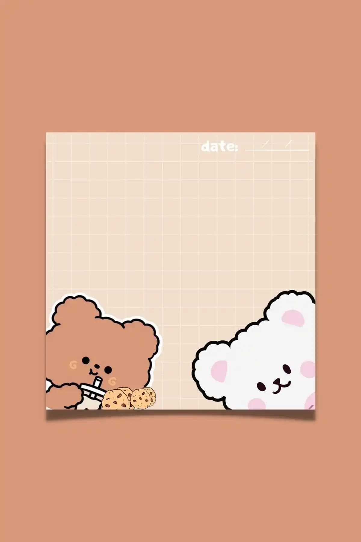 Kurabiye Yiyen Ayıcık ve PastelSanat Civciv Temalı Memopad Karşılaştırması