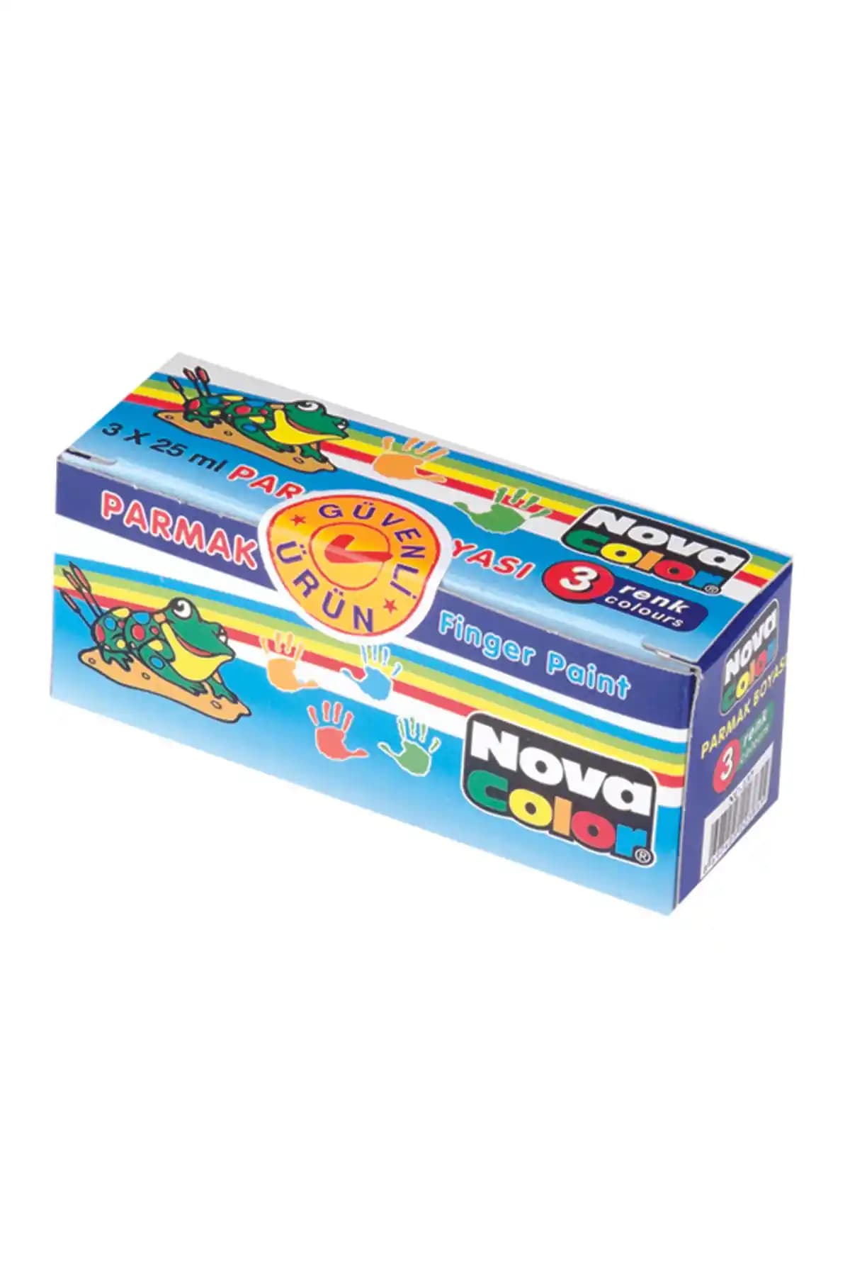 Nova Color Parmak Boyası: Çocuklar için Güvenilir ve Canlı Renklerle Sanat Malzemesi
